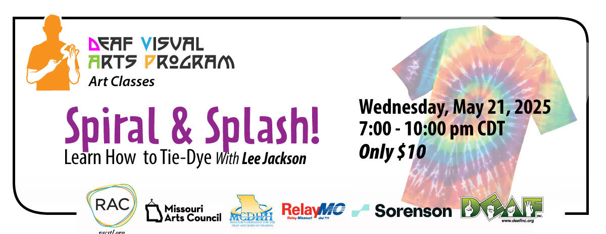 Spiral & Splash! - A Tie Dye Art Class
